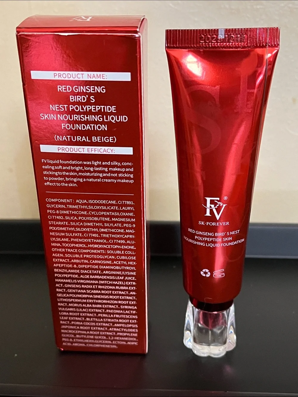 FV SK Forever Nourishing foundation natural beige K- Beauty